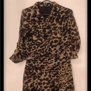 Leopard print tunic